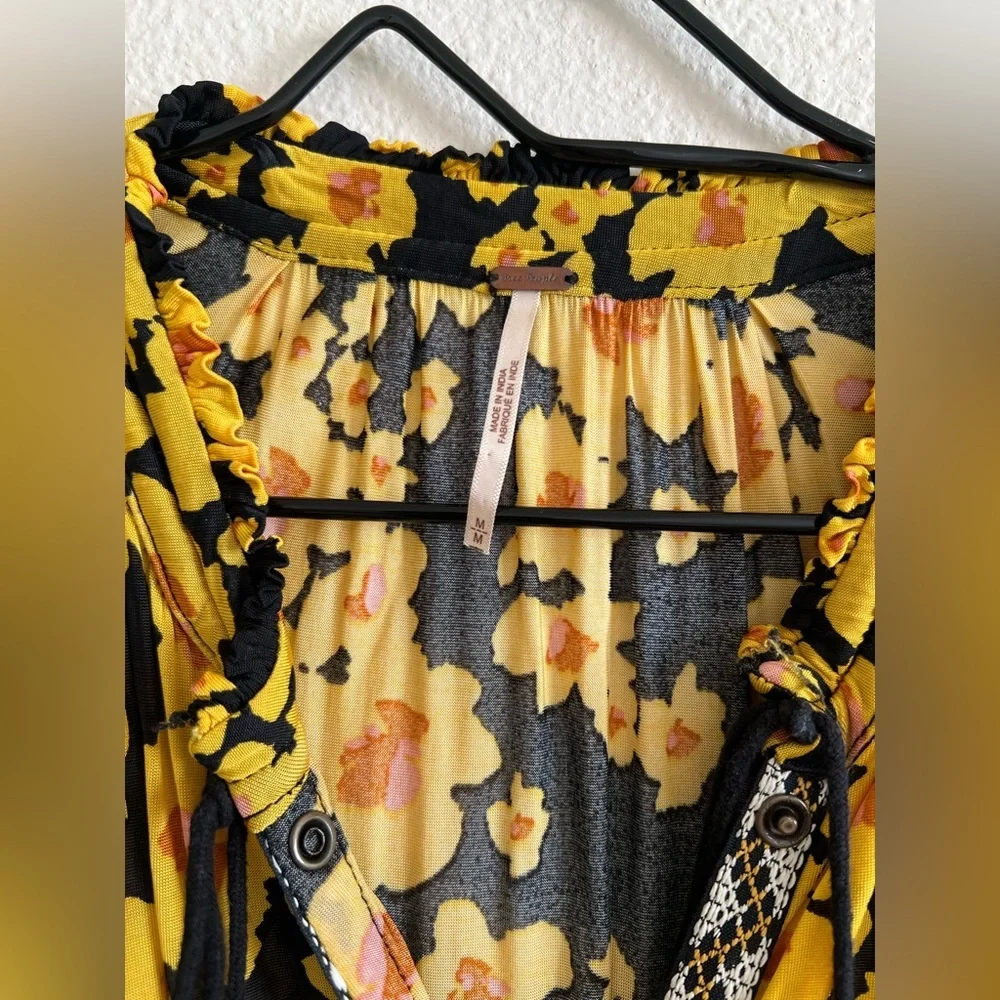 Free People Love Letter Floral Tunic - Read Descripton - Picture 4 of 7